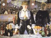 Edouard Manet a bar at the folies bergere Spain oil painting artist